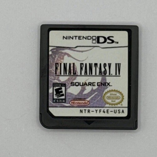 Final Fantasy IV Nintendo DS Authentic Tested Cartridge Only Square Enix RPG