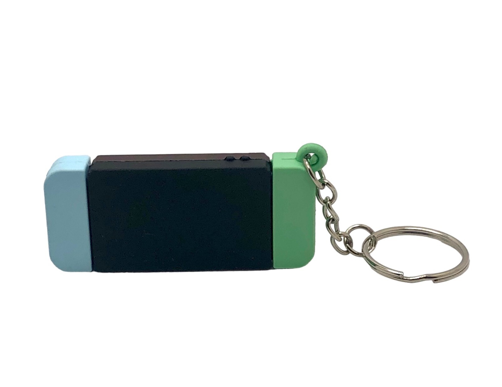 Collectable NINTENDO SWITCH Keychain – Animal Crossing New Leaf – Green & Blue