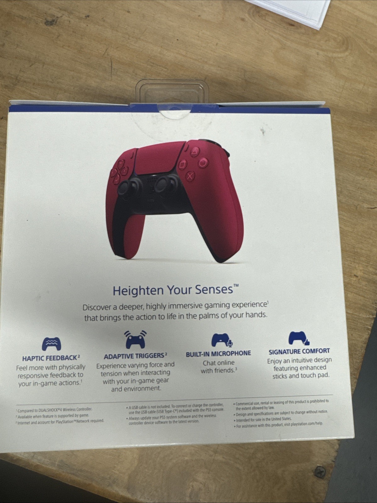 Sony Playstation 5 Dualsense Wireless Controller Cosmic Red