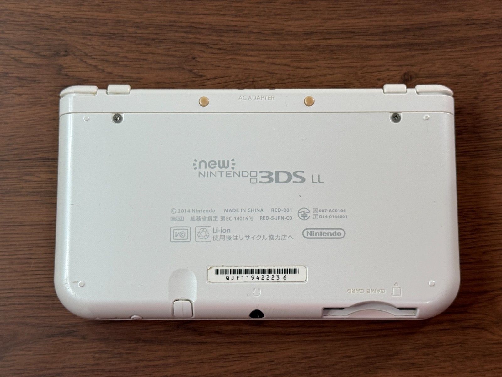 IPS Nintendo New 3DS XL Pearl White Console IPS Screen Bottom D6377