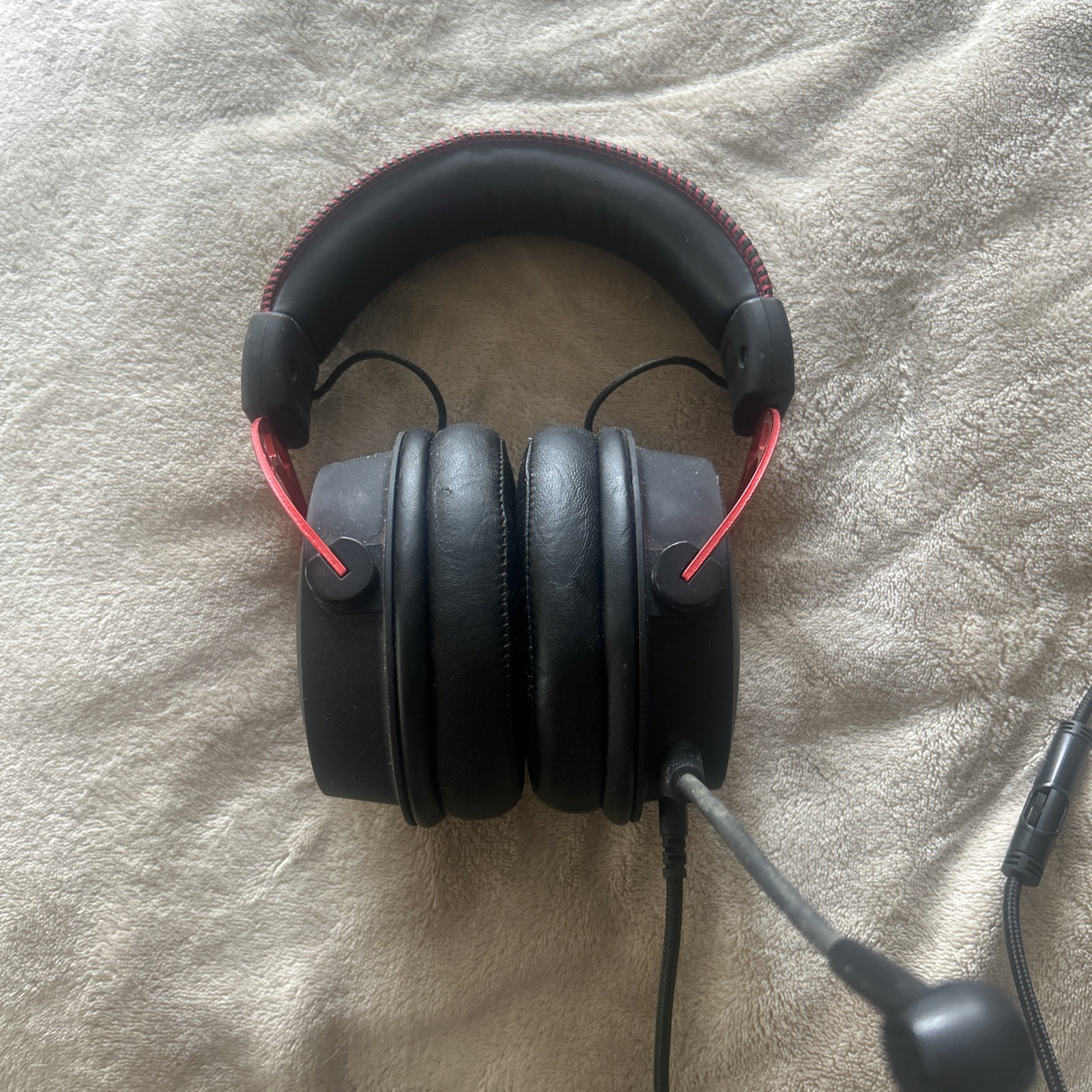 HyperX Cloud Alpha Gaming Headset Red- Preowned Audio Cable