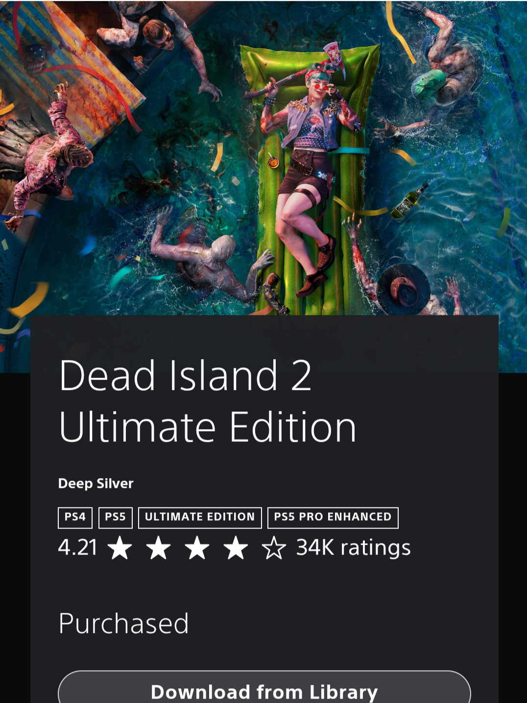 Dead Island 2 ultimate edition PS4/PS5