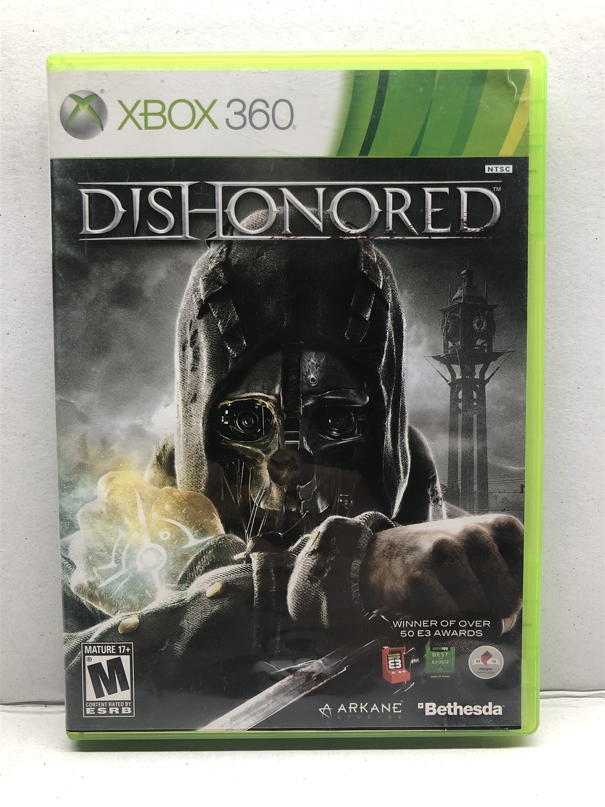 Dishonored (Microsoft Xbox 360, 2012) Clean Tested Working – Free Ship