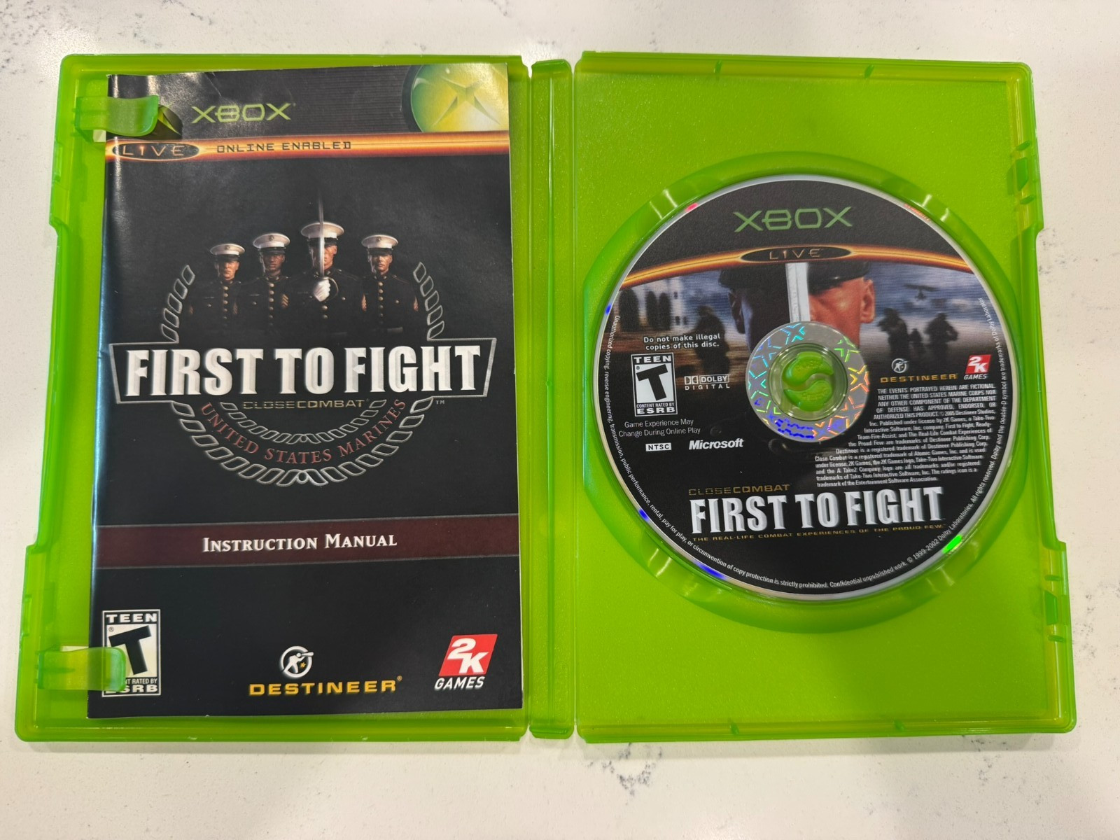 Close Combat: First to Fight | XBOX