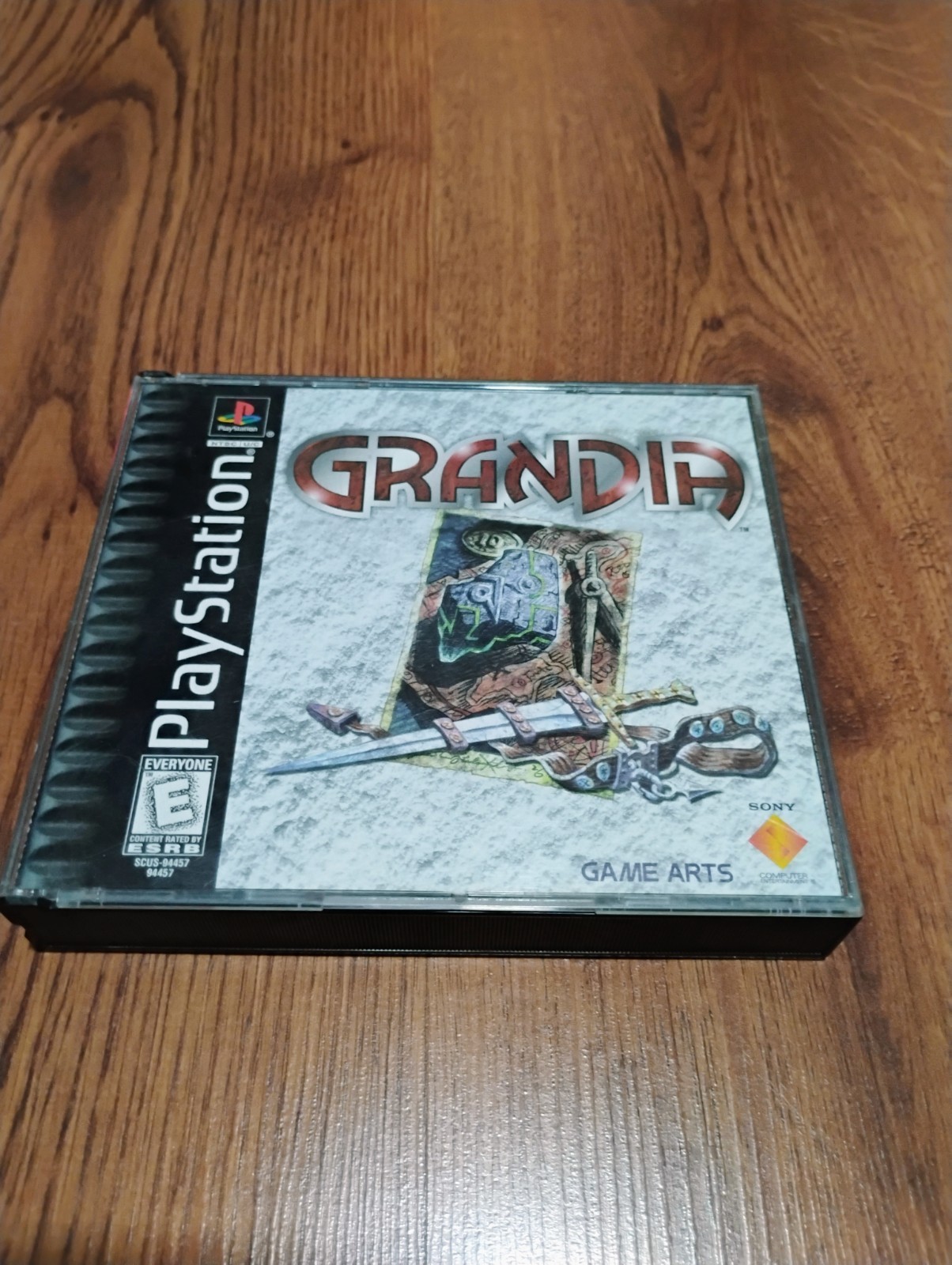 Sony PlayStation 1 Grandia Complete Set 1999 Edition with 2 Discs and Manual