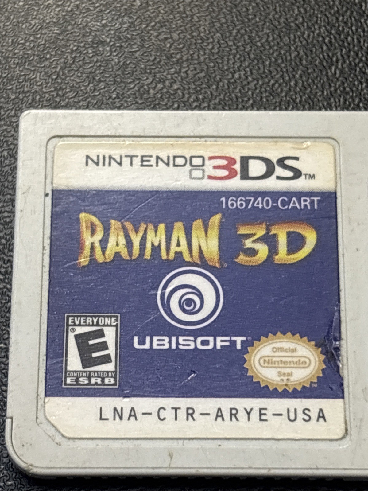 Rayman 3D (Nintendo 3DS, 2011) – Cartridge Only Authentic & Tested 3DS Game