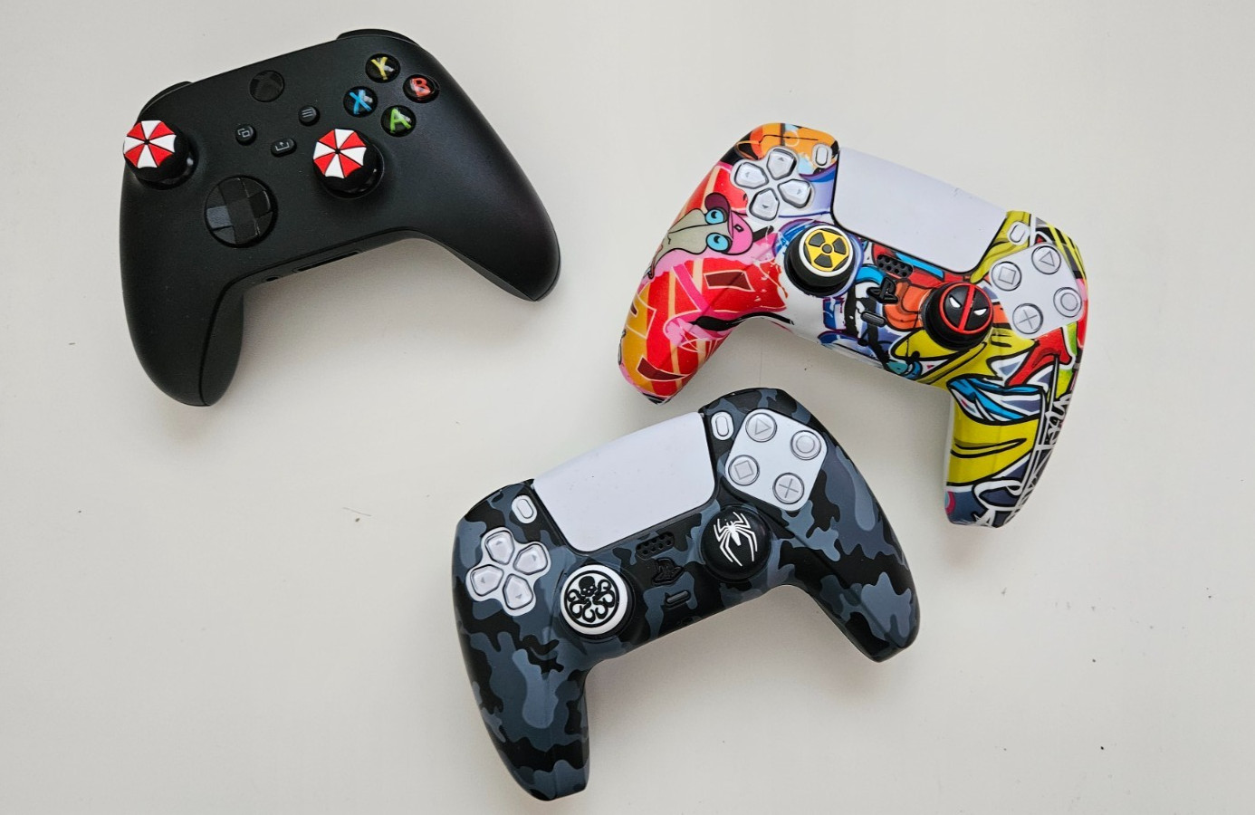 Controller Grips PS5 PS4 XBOX SERIES S X Xbox ONE PS3 Thumb Stick Cap Switch 2