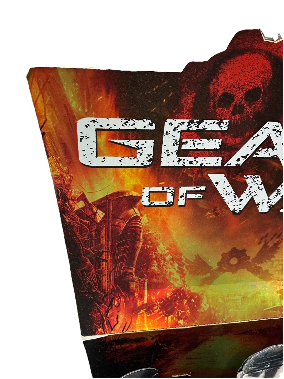 Gears of War Gamestop Store Display Standee Xbox One Game 5FT Marcus Fenix Promo
