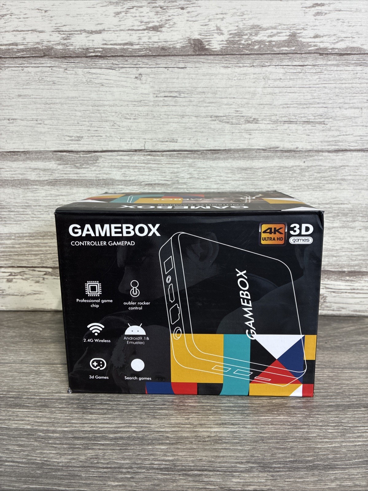 Vayava Gamebox Controller Gamepad 4K Ultra HD 3D Games 2 Controllers NEW IN BOX