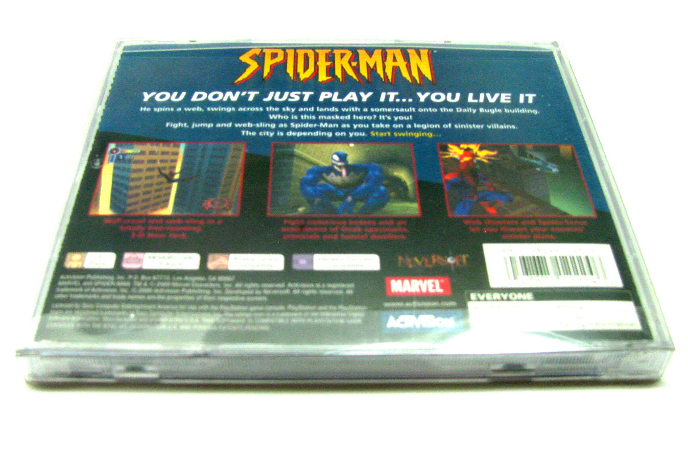 Clear Protective Box Protector For SONY PS1 CD Jewel/ Sega Dreamcast Video Game