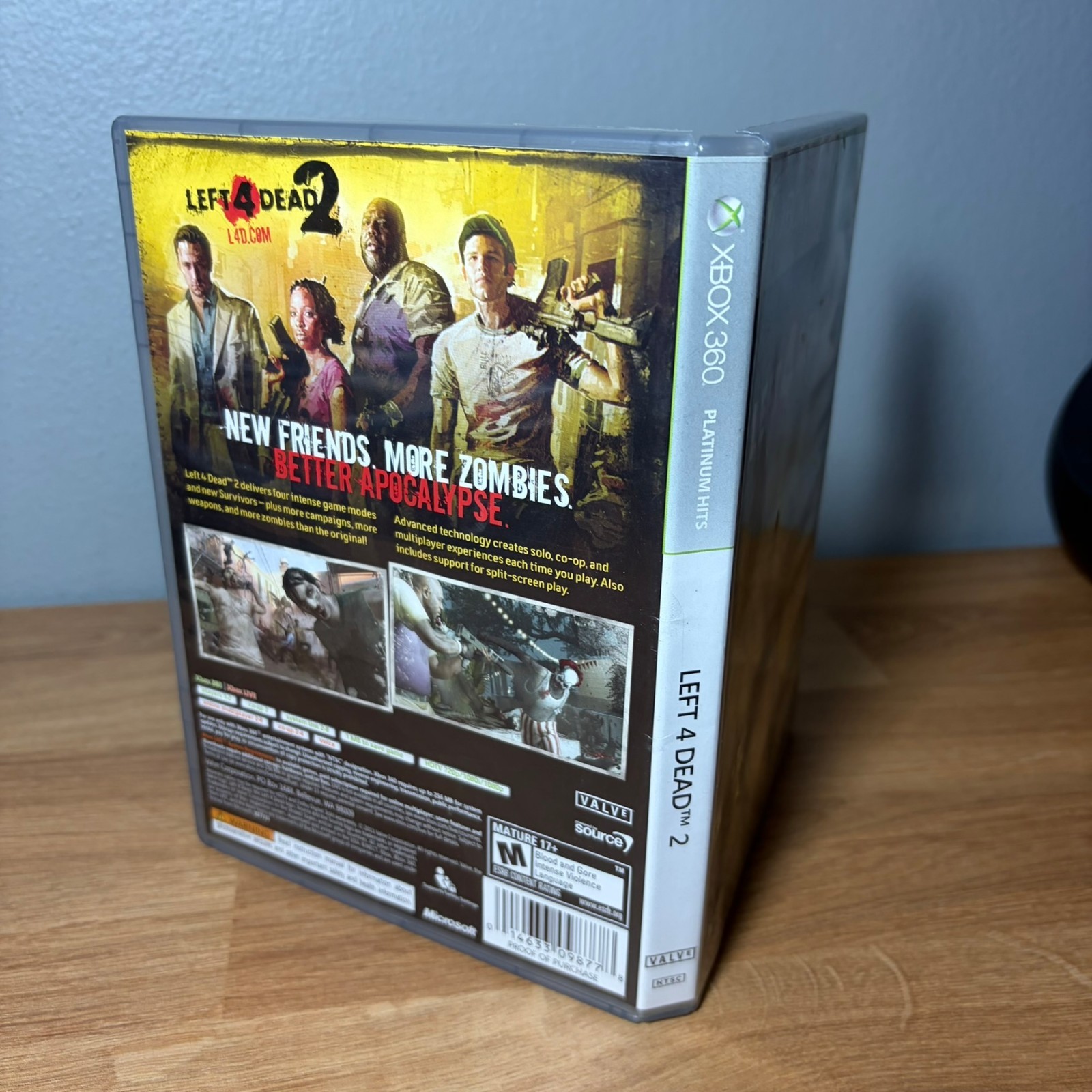 Left 4 Dead 2 (Microsoft Xbox 360, 2009) Compelte CIB Tested