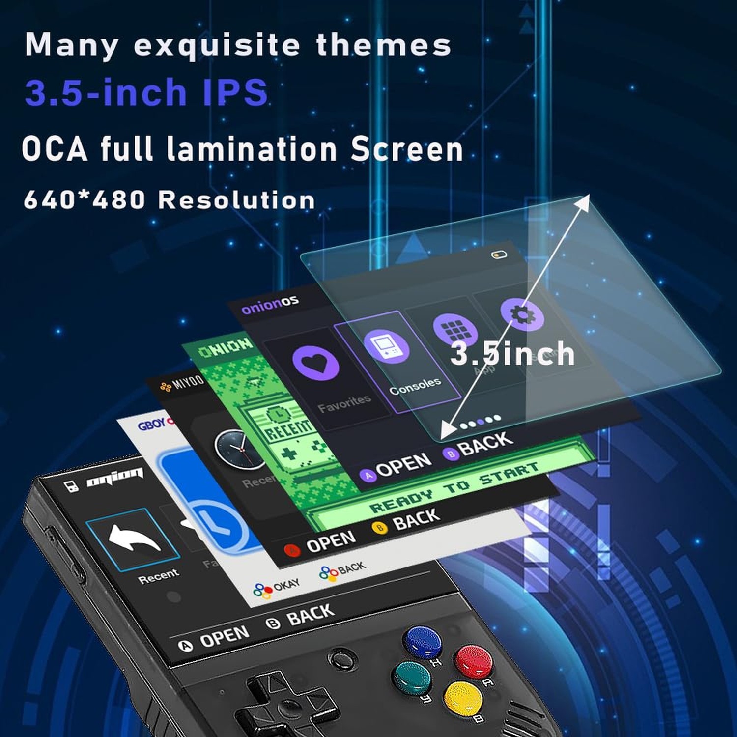 Mini Plus Retro Gaming Console, Handheld Game Console with 3000mAh Battery 3….