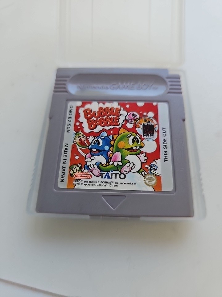 Bubble Bobble – Nintendo Game Boy with case DMG-B2-SCN