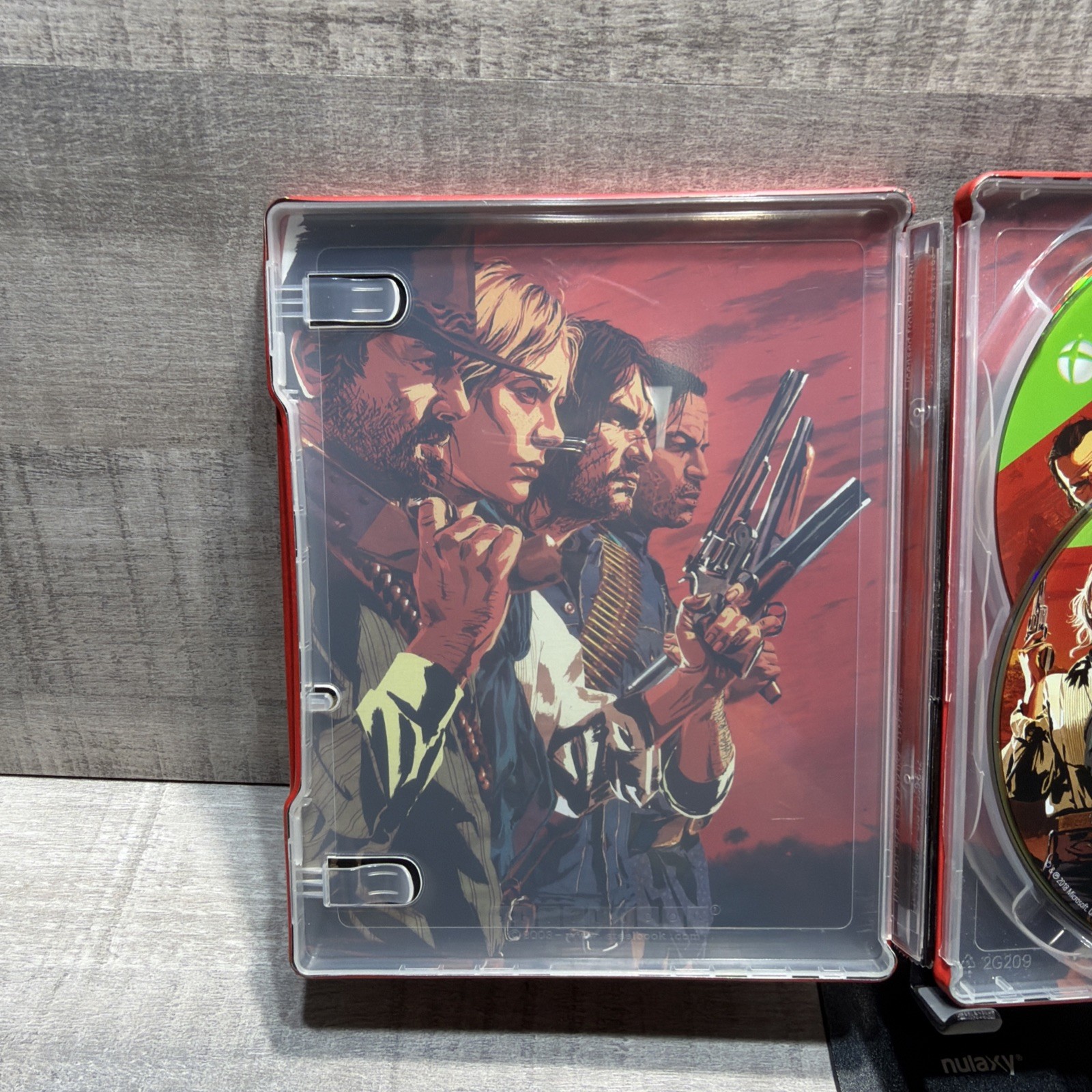**READ** Red Dead Redemption 2 Steelbook Edition, Xbox One, Both Discs, No Map