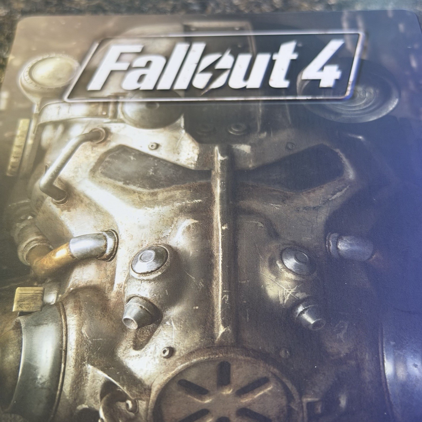 Fallout 4 (Microsoft Xbox One) Collector’s Steelbook Edition No Disc Broken Tab