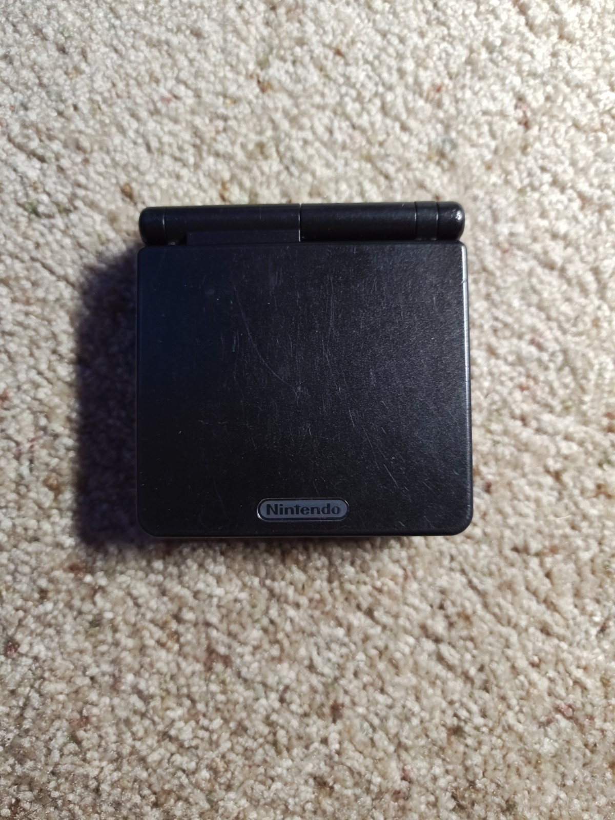 Nintendo Game Boy Advance SP Handheld System – Black GBA