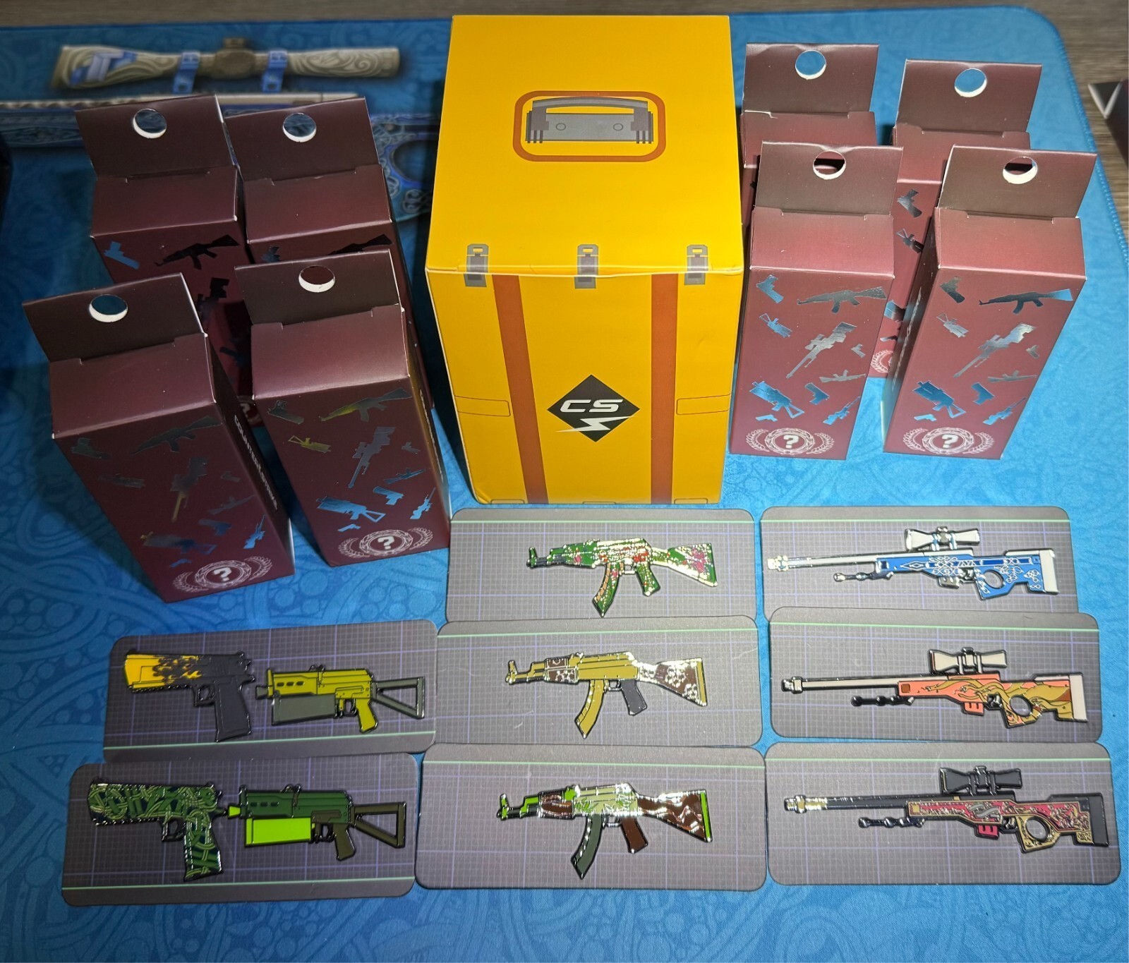 Set of All Regular Counter-Strike (CS2) Perfect World Shanghai Major Weapon Pins