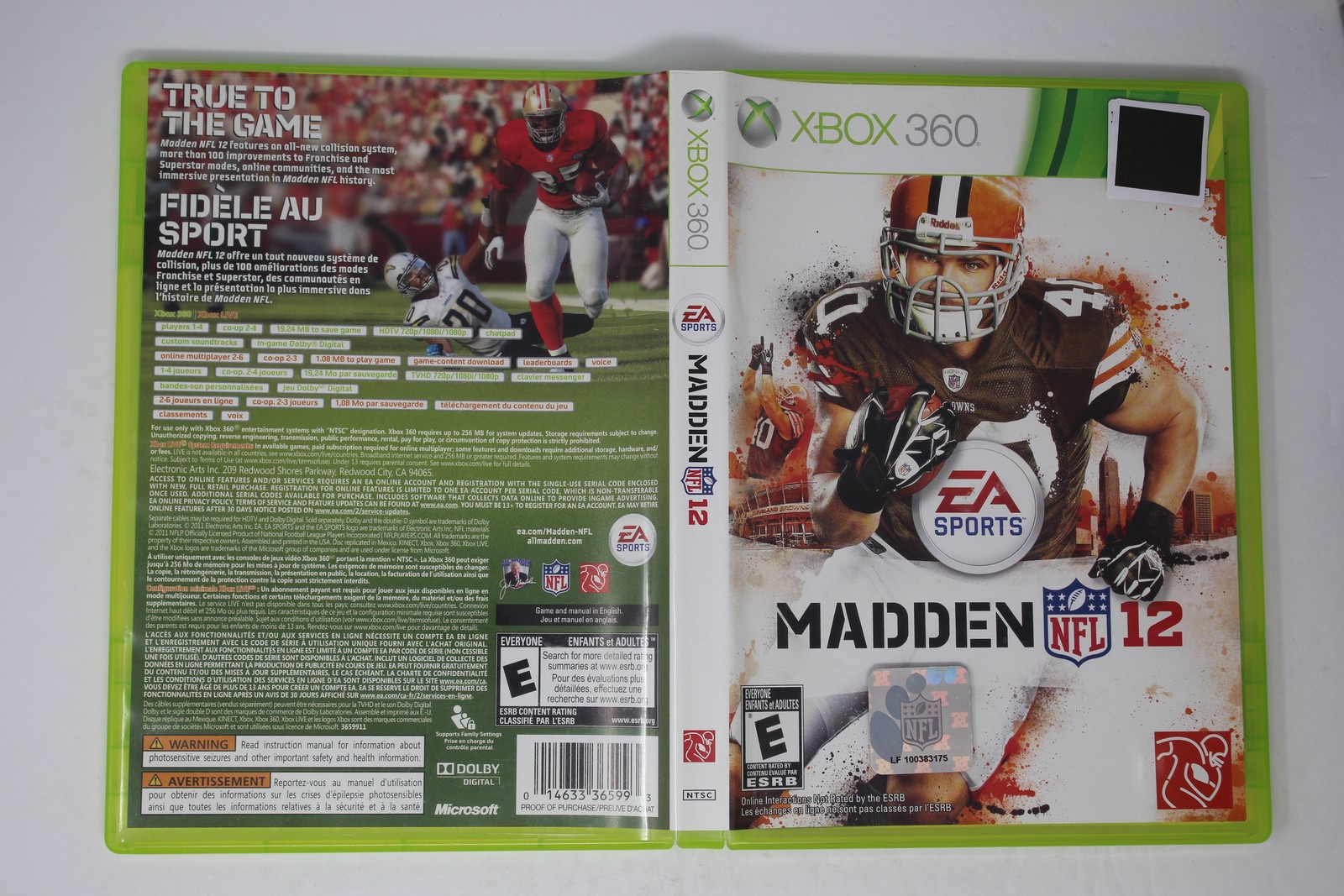 Madden NFL 12 Xbox 360