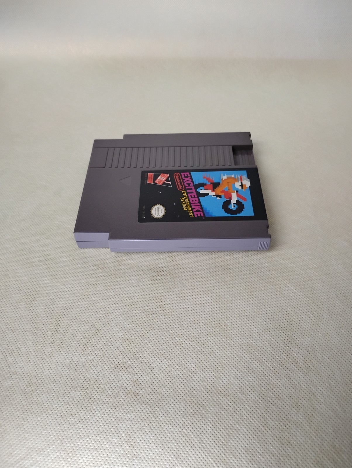 Excitebike, 1985 NES Nintendo, CIB oval seal USA, physical game, tested working