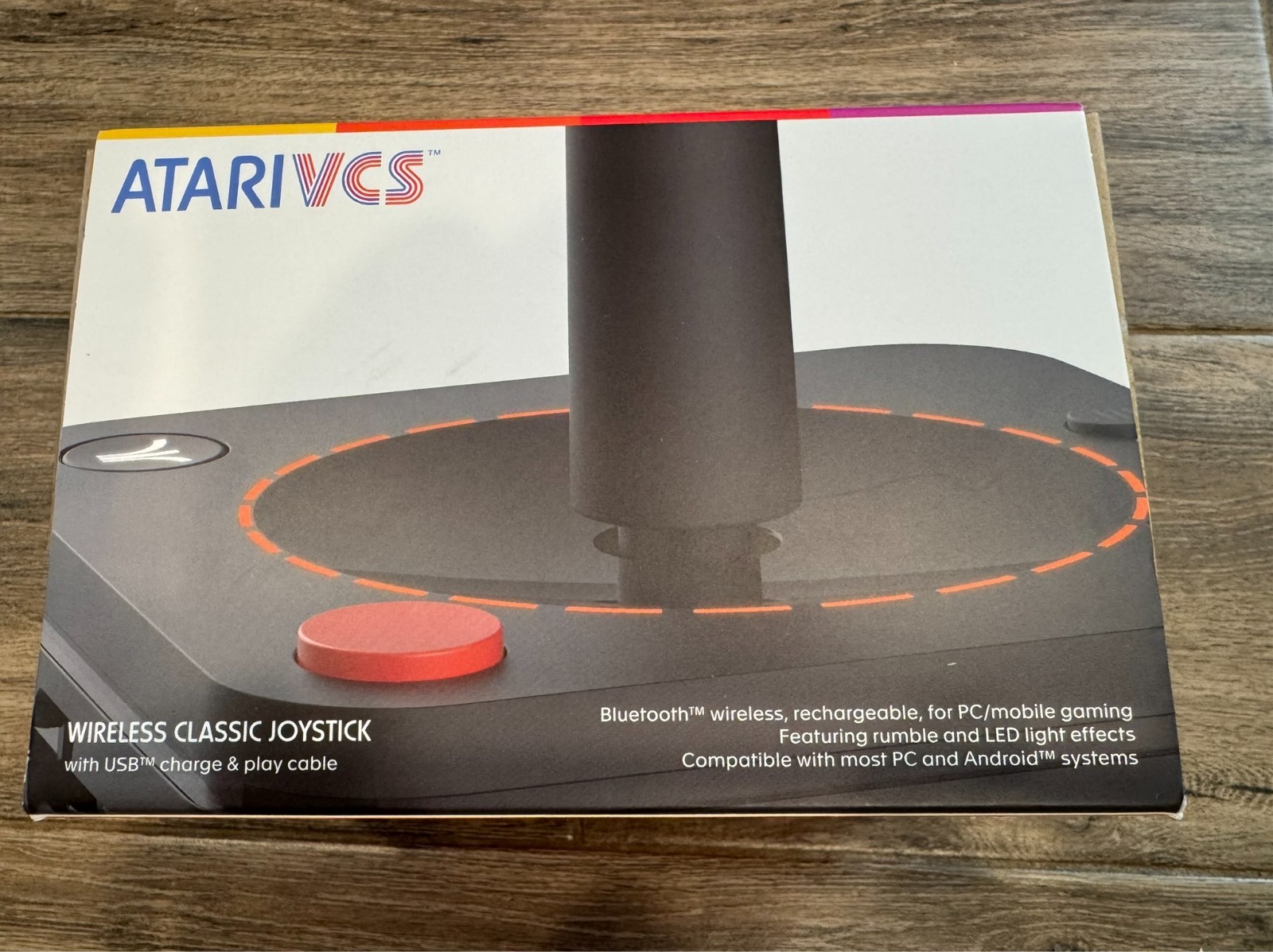 Atari VCS Wireless Classic Black Joystick for VCS 800 Console, Tested Working