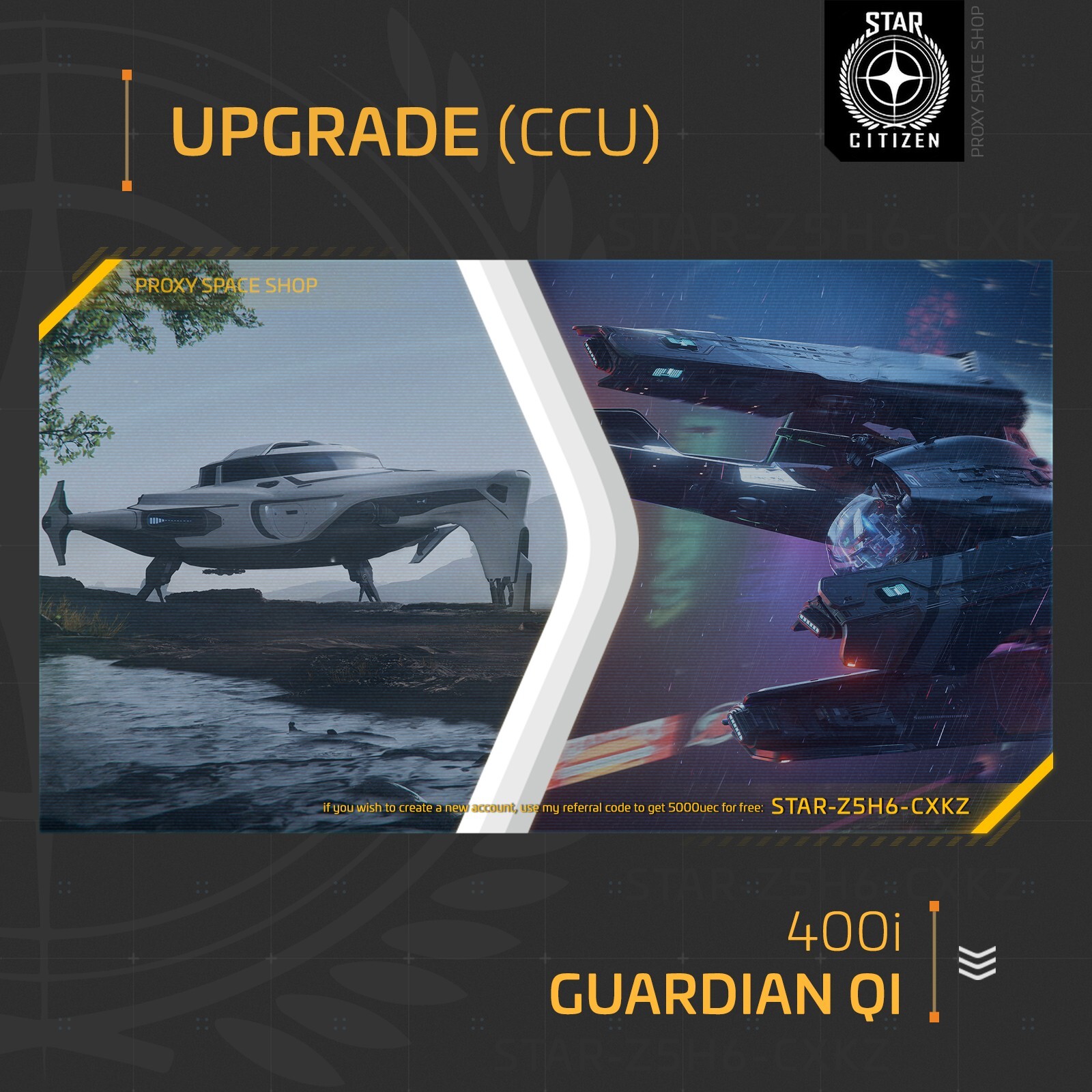 Star Citizen – MIRAI GUARDIAN QI – UPGRADE – (CCU)