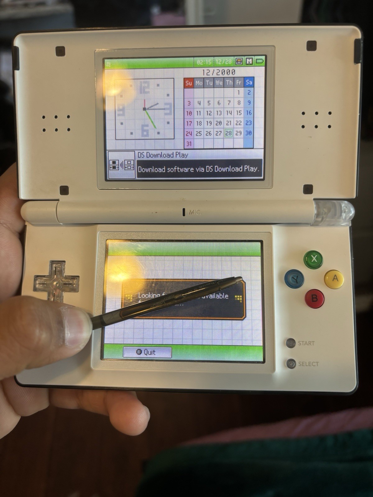 Custom Nintendo Ds Lite Good Condition Everything Works Tested