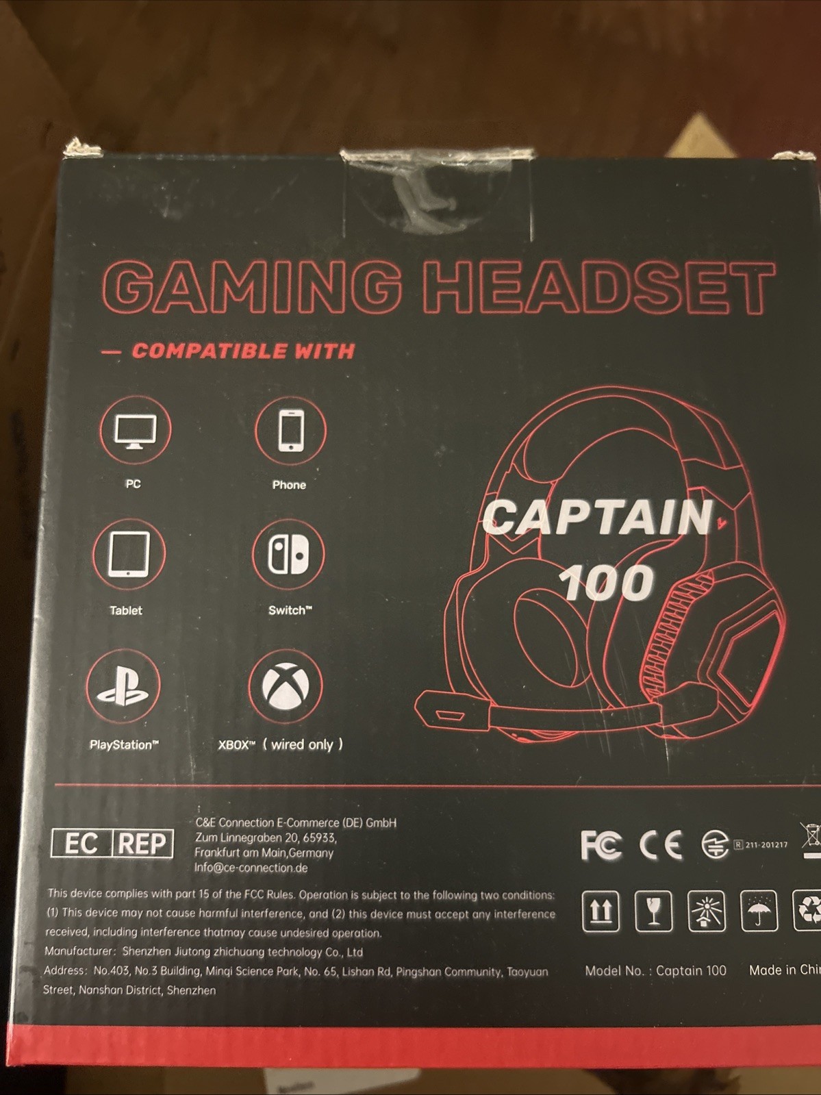 Wireless Gaming Headset For PS5, PS4, Mac, Switch, PC – 2.4 GHz Bluetooth 5.2
