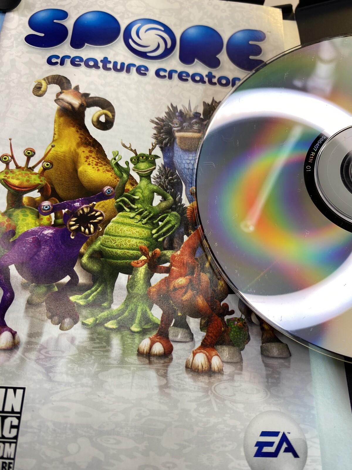 Spore Creature Creator Windows Mac 2008 Complete Case PC EA Computer Game ~ #188