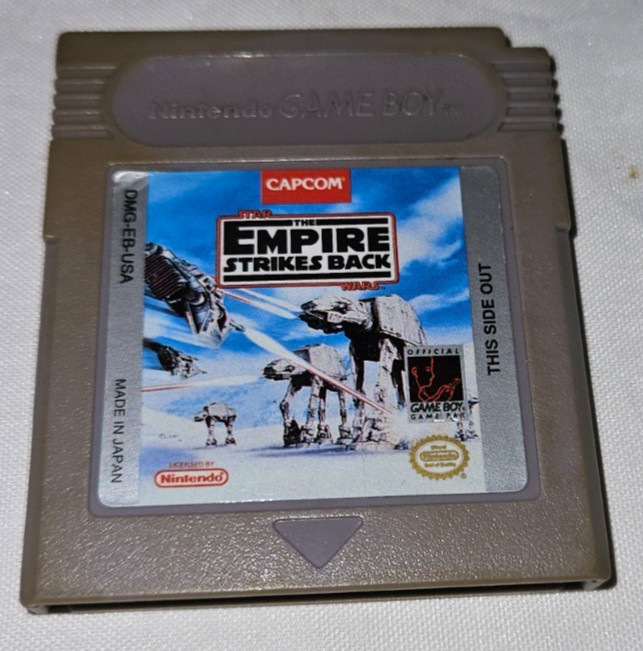 Star Wars Empire Strikes Back Cartridge Only Authentic Nintendo GameBoy Capcom