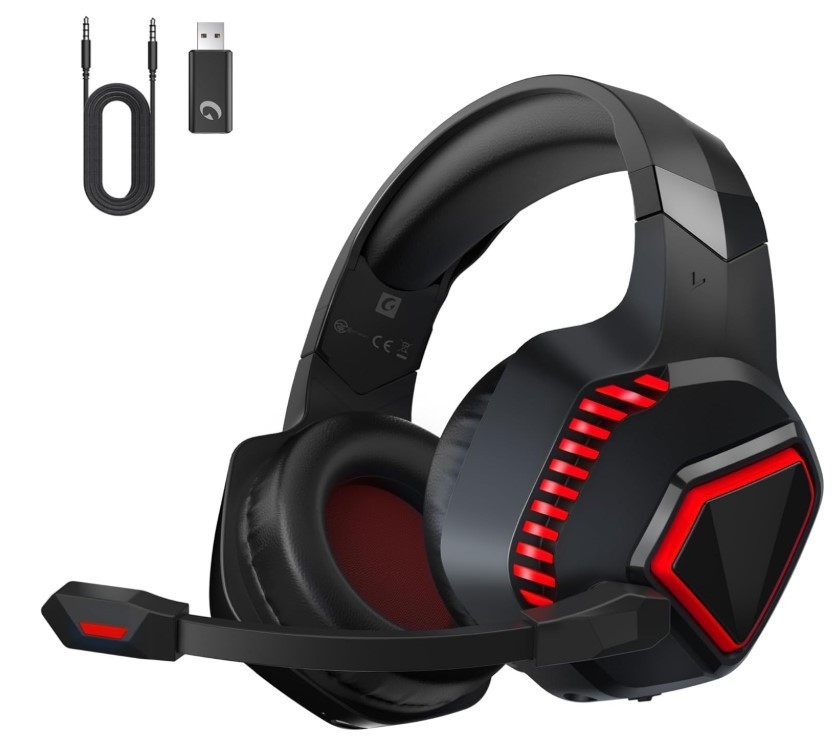 Wireless Gaming Headset For PS5, PS4, Mac, Switch, PC – 2.4 GHz Bluetooth 5.2