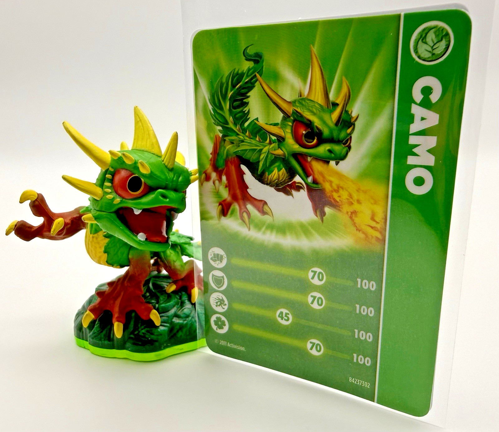 Activision Skylanders CAMO Spyro’s Adventure Bash Earth Character Figure