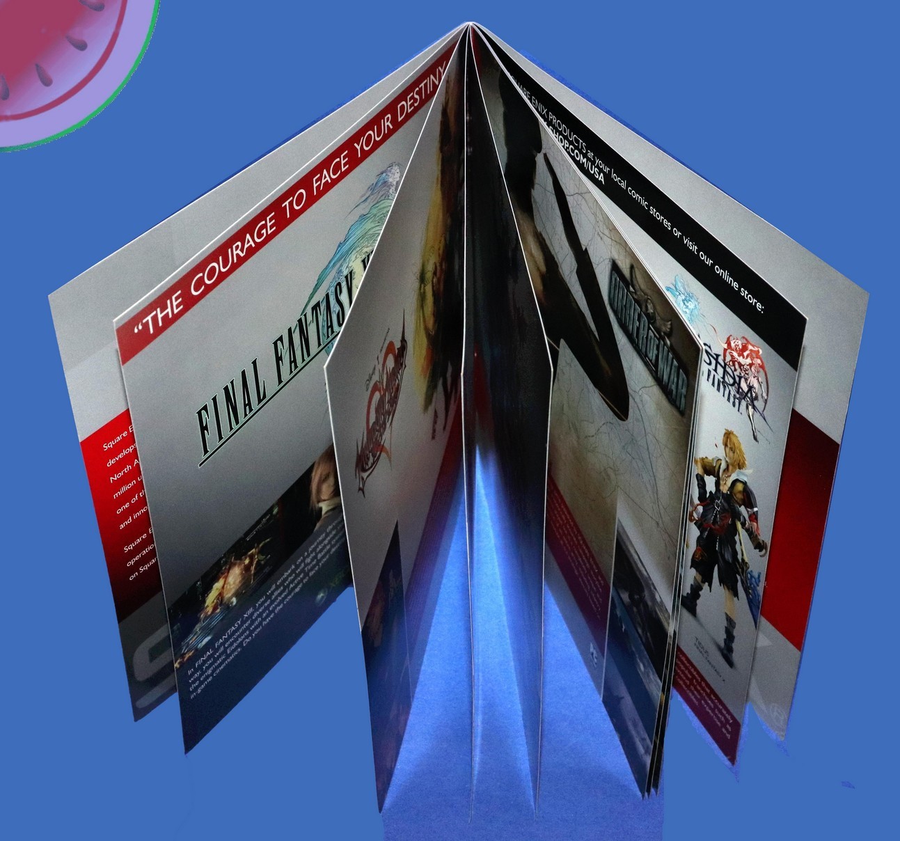SQUARE ENIX E3 2009 Final Fantasy XIII Product Previews Promo Catalog PS3 WII DS