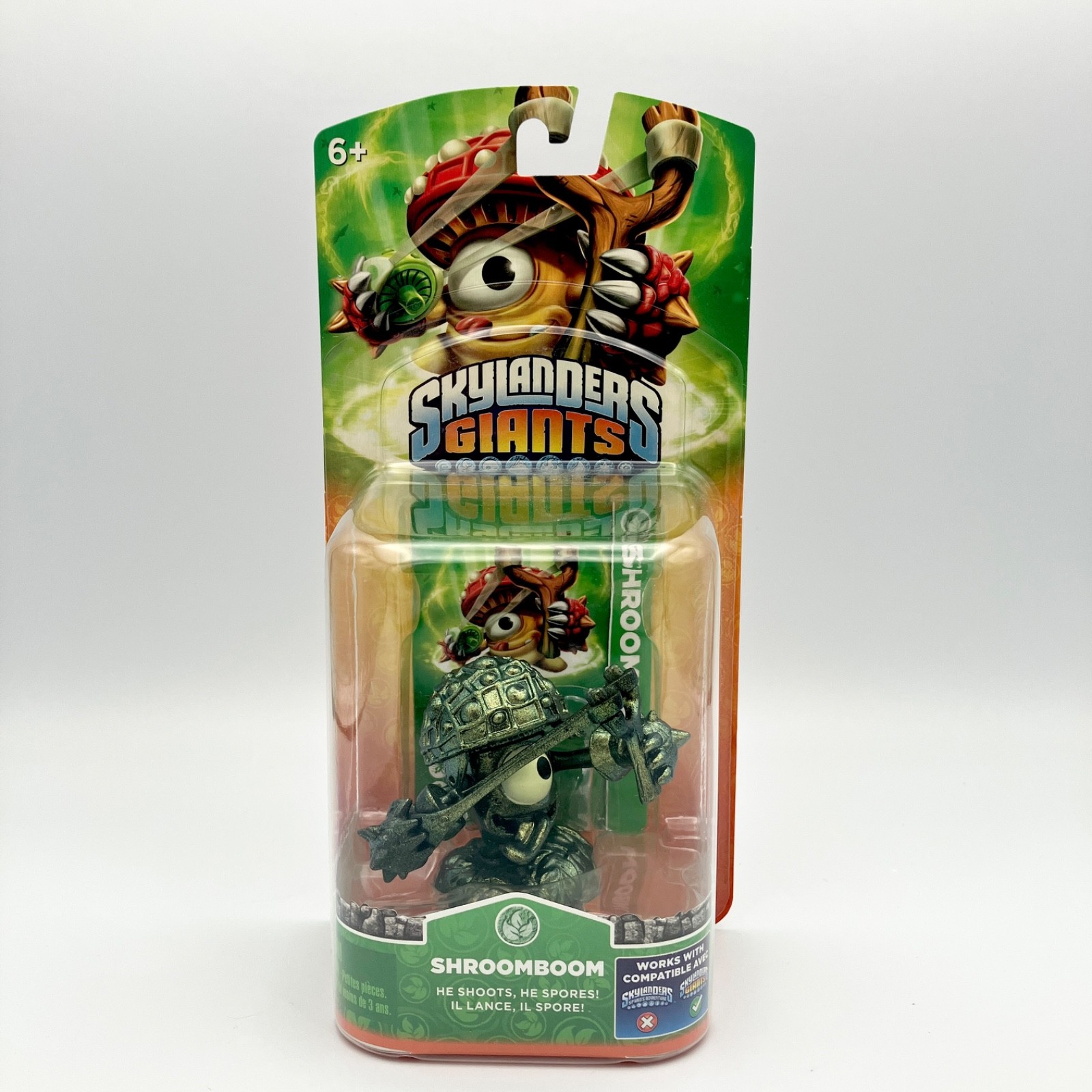 Skylanders Giants Metallic Green Shroomboom Variant Figure Activision NEW SEALED