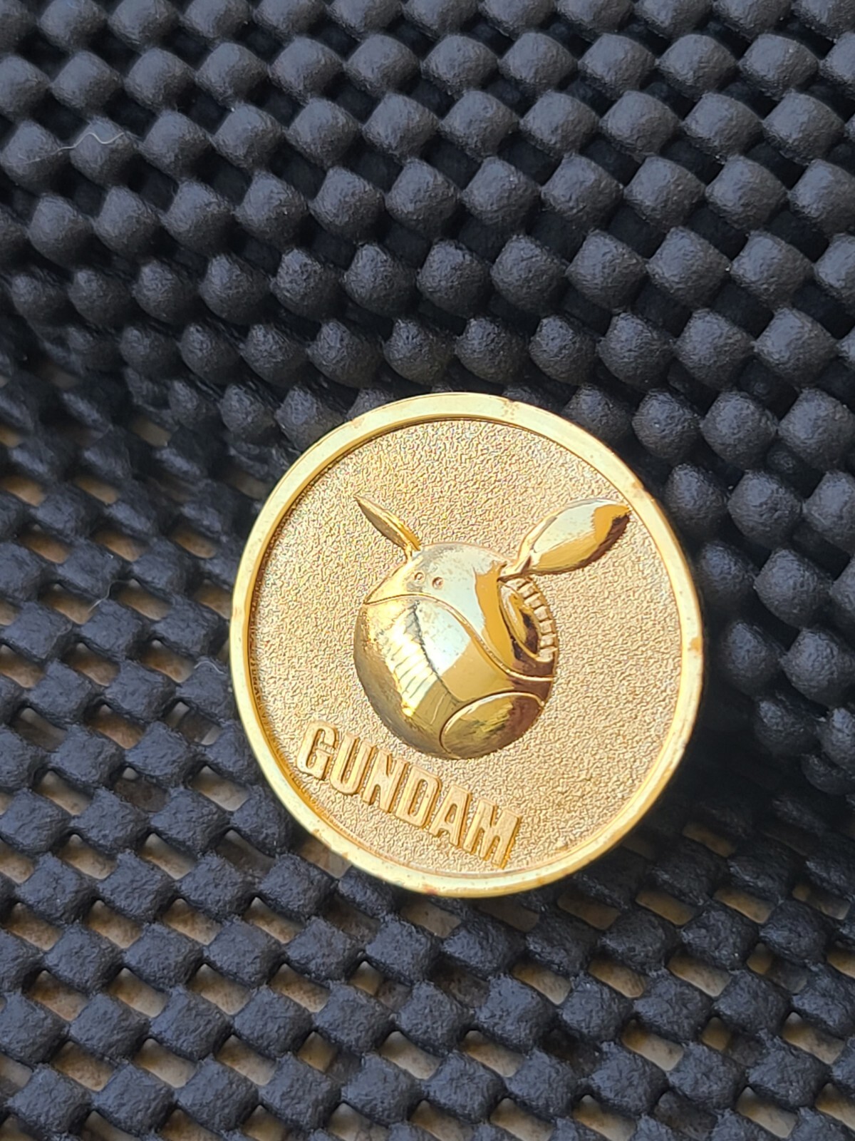 Gundam Mobile Suit Coin Medal Video Game Anniversary Rare Promo SNES Playstation