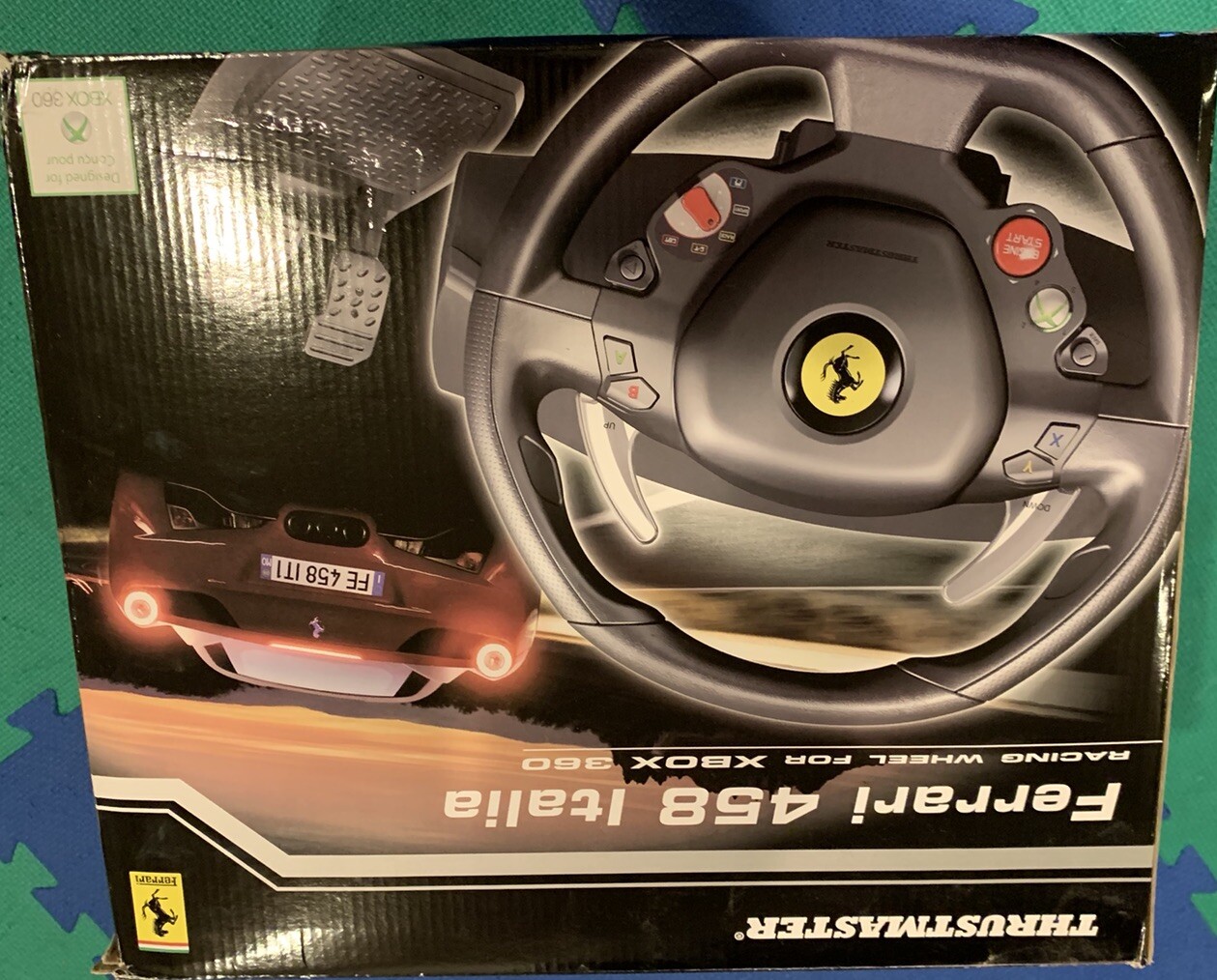 Thrustmaster Ferrari 458 Italia Racing Wheel – XBOX 360