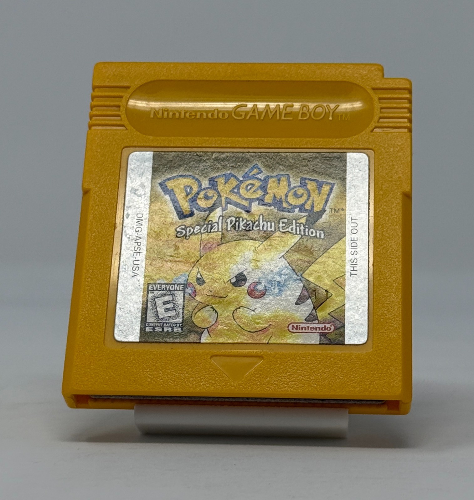 Pokemon Yellow First Print Box COMPLETE CIB (Game Box Manual) Nintendo Game Boy