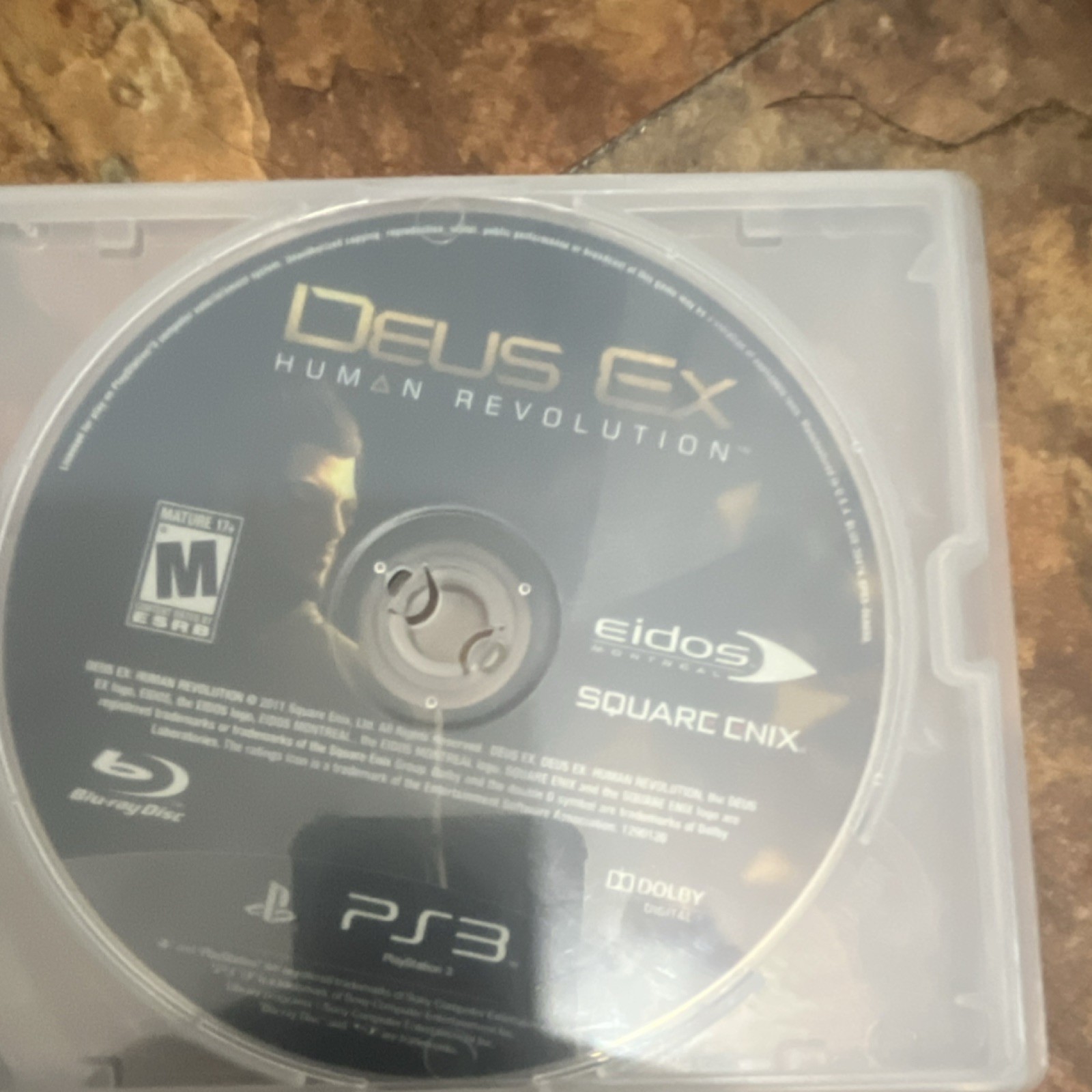 Sony/Bethesda/Square Enix PS3 Game Lot of 4 Skyrim, Deus Ex, Crysis 2