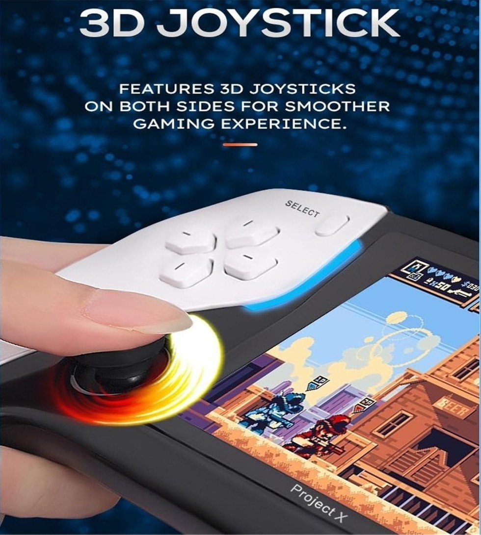 Project X 4.3 inch HD Portable Handheld Game Console Built in 20000 Games