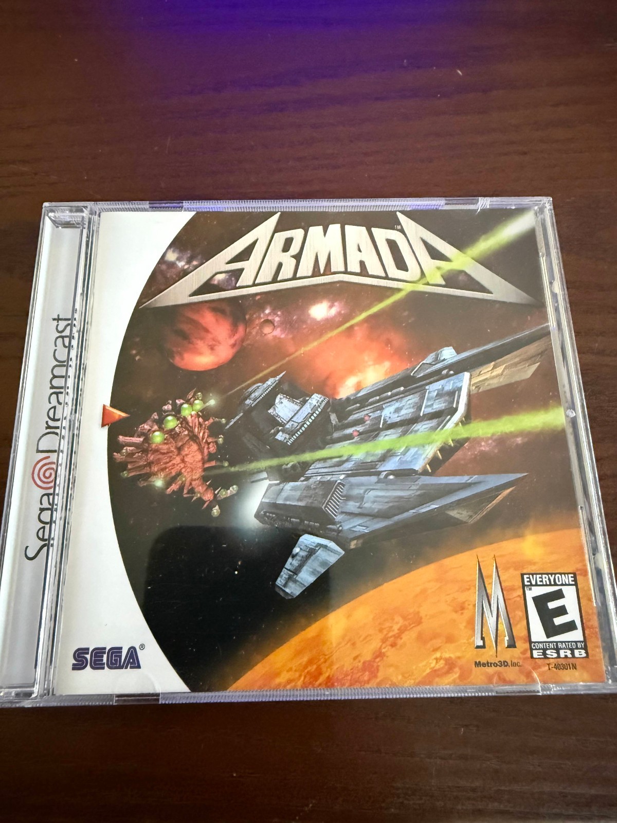 Armada (Sega Dreamcast, 1999) – AUTHENTIC, TESTED, CIB, SEE PICS, READ DESCRIP