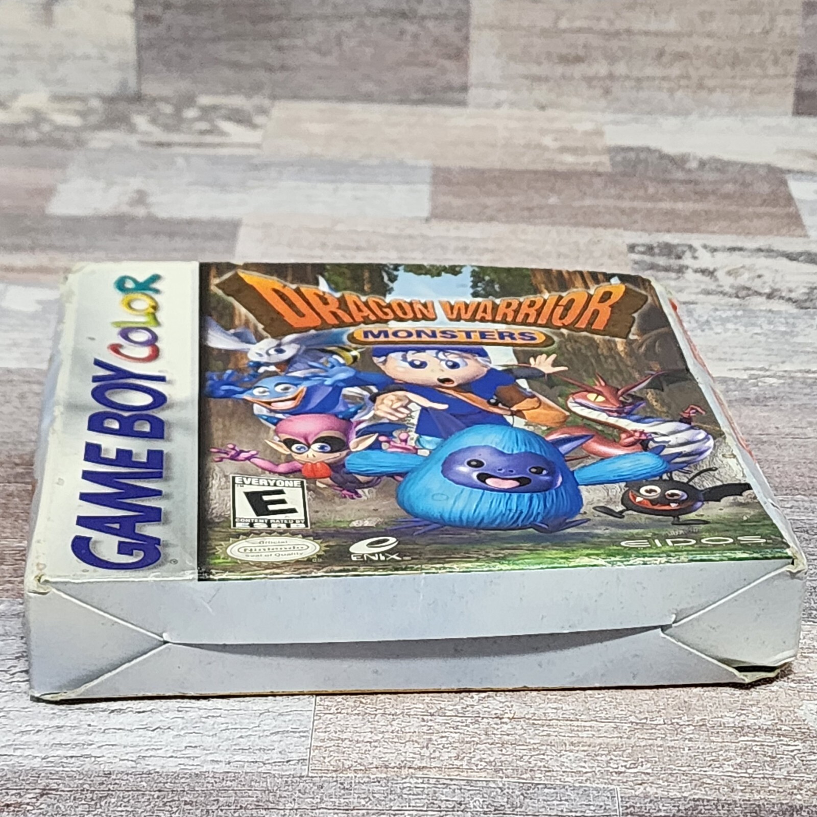 Dragon Warrior Monsters (Game Boy Color, 2000) Box & Manual Only *NO GAME*