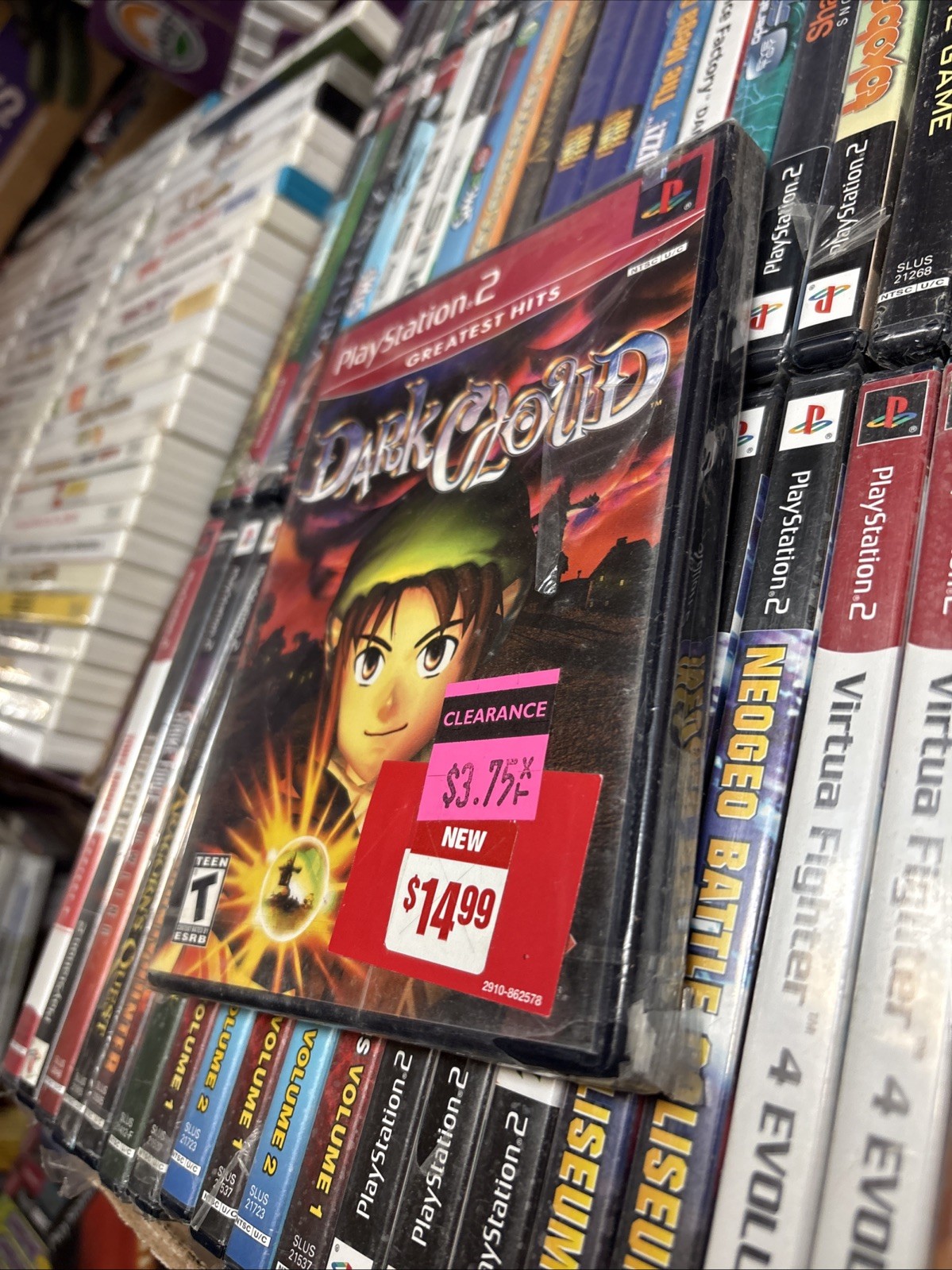 DARK CLOUD (Sony PlayStation 2 Greatest Hits Brand New Factory Sealed