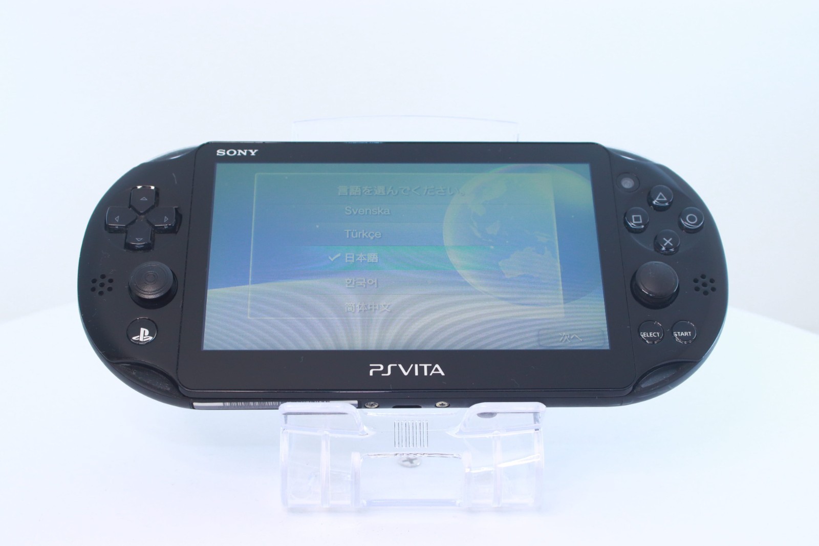 JP Game PS Vita PCH-2000 Black [ Rank：A]