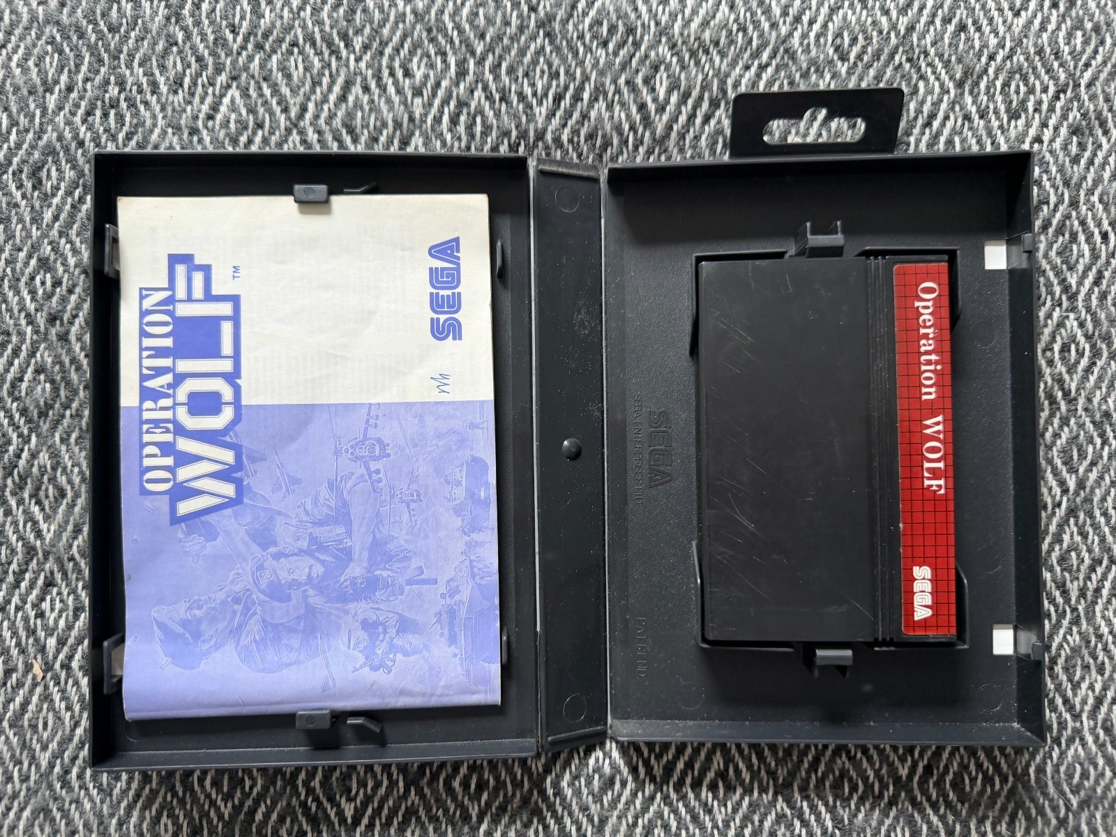 Master System Operation Wolf Game PAL REGION FREE (Works on US Consoles)
