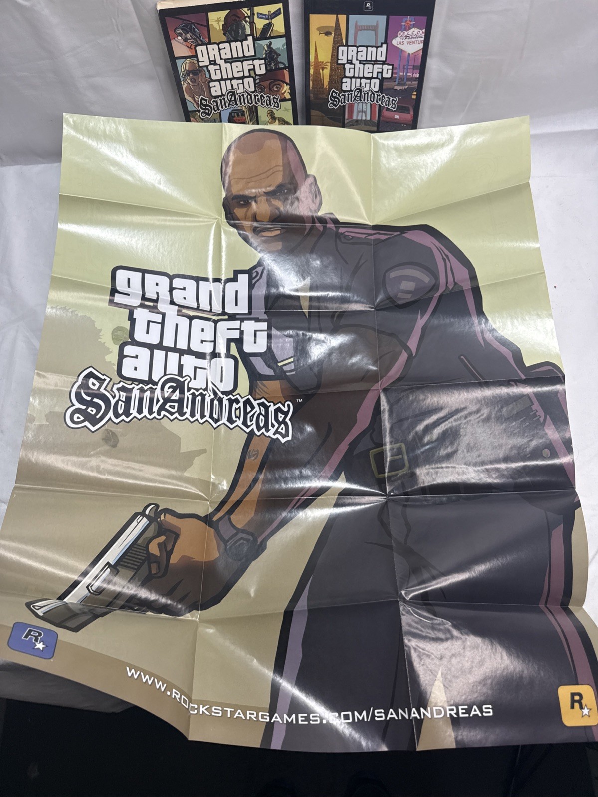 Grand Theft Auto: San Andreas Second Edition W/ Map & Poster (PC, 2005)