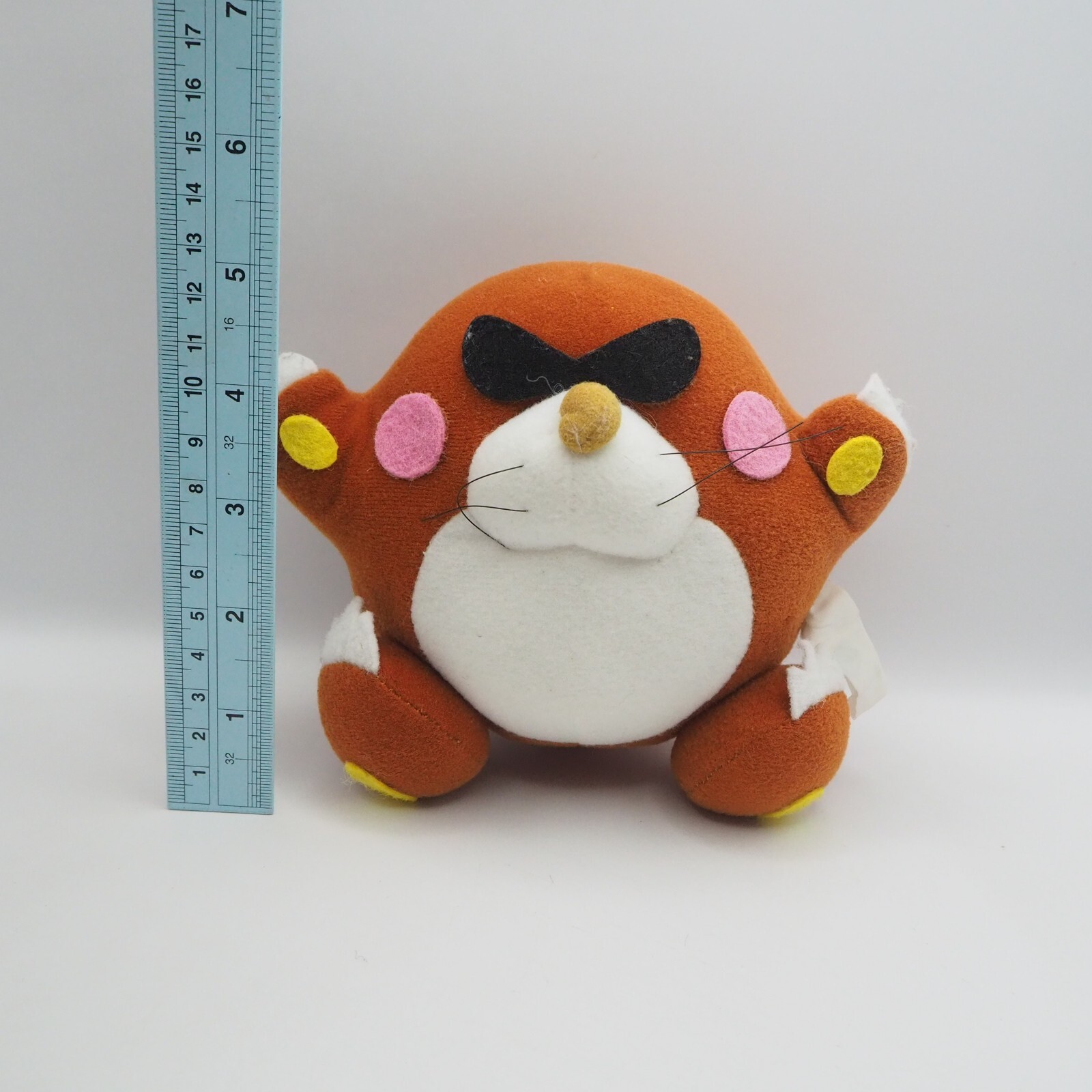 Monty Mole C2206 Super Mario Bros Banpresto 1992 Plush 5″ Stuffed Toy Doll Japan