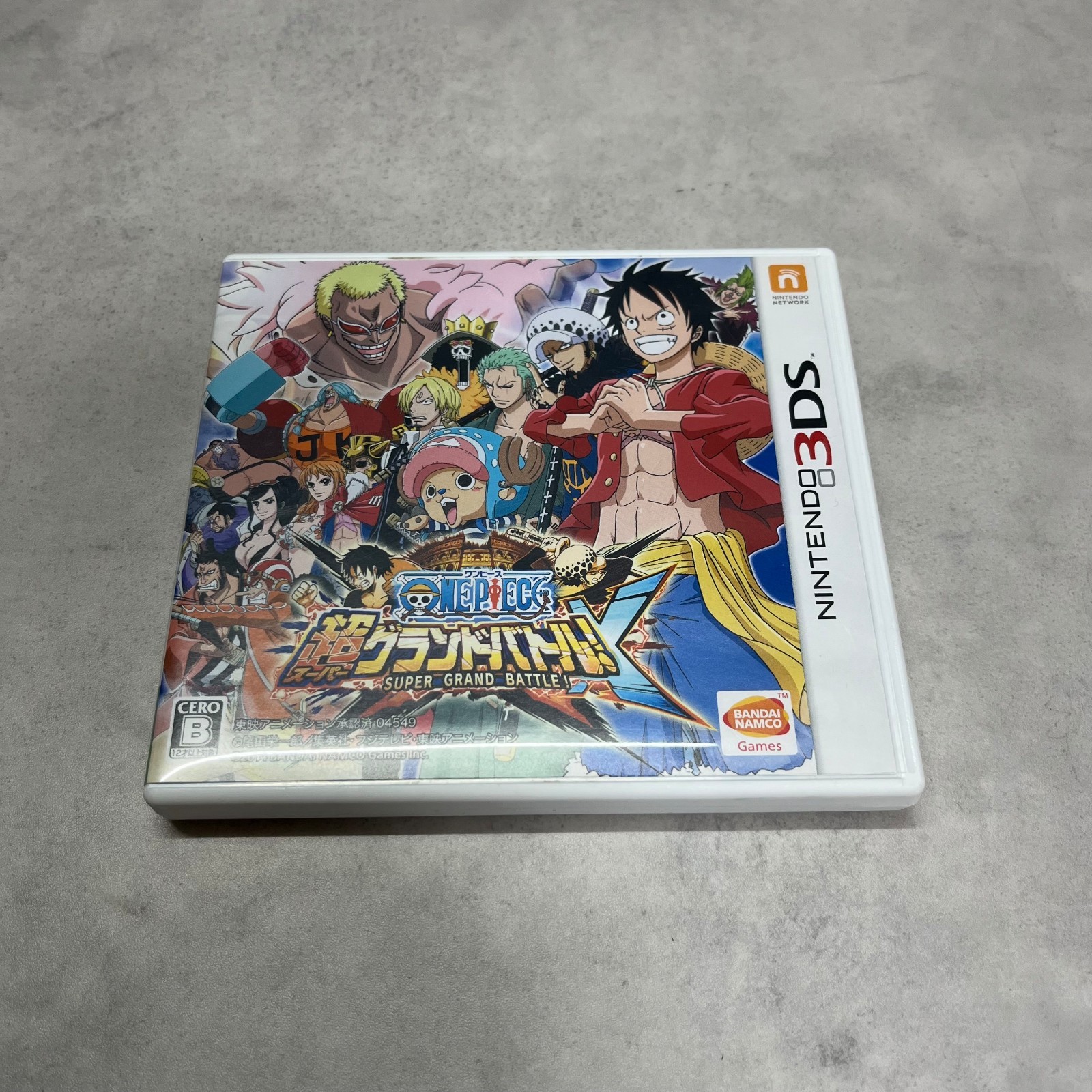 Nintendo 3DS LL XL One Piece Unlimited World R Luffy Red Console Tested Good!!