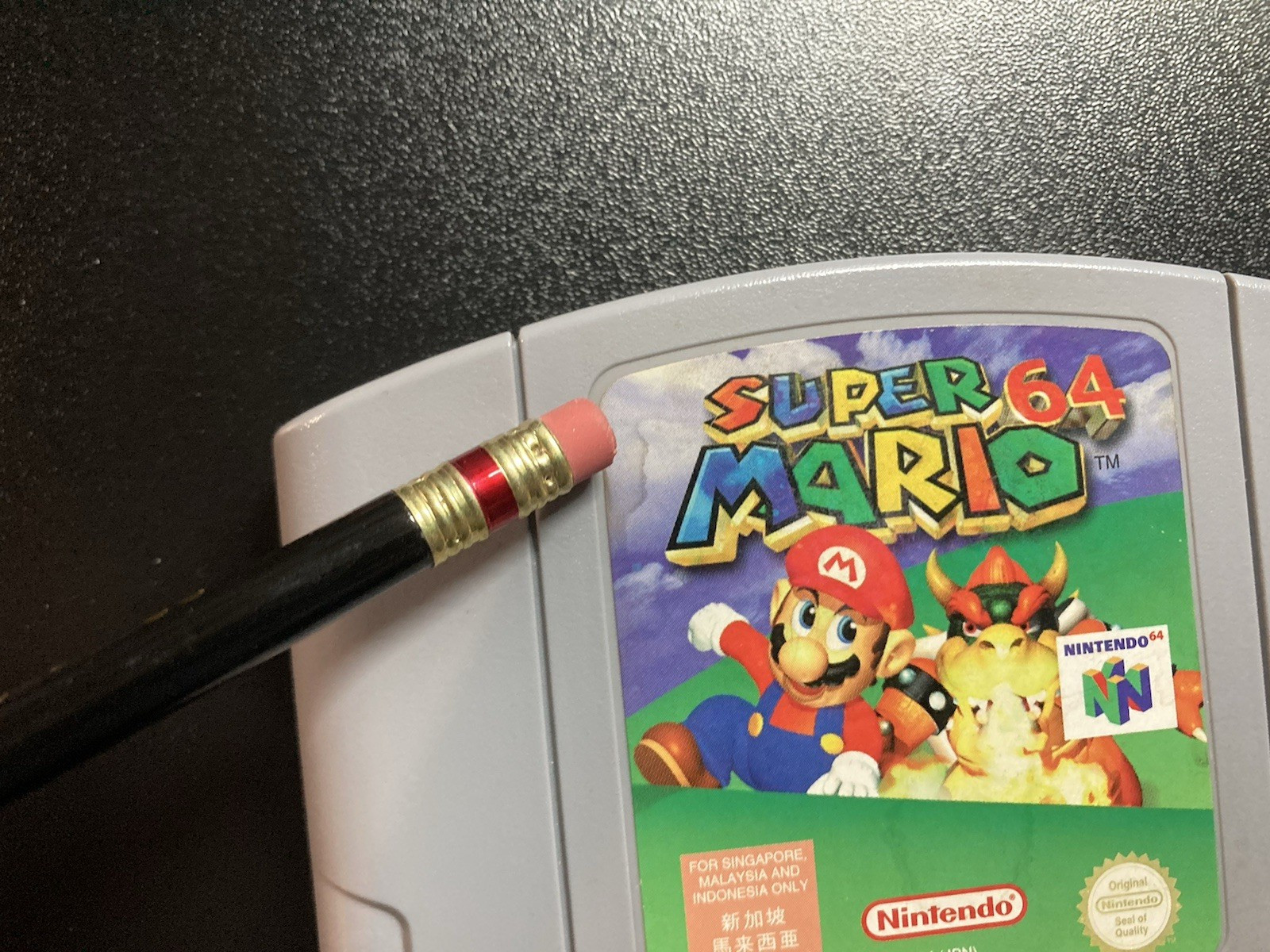 Super Mario 64 (Nintendo 64) Singapore Malaysia N64 Cartridge Only Authentic OEM