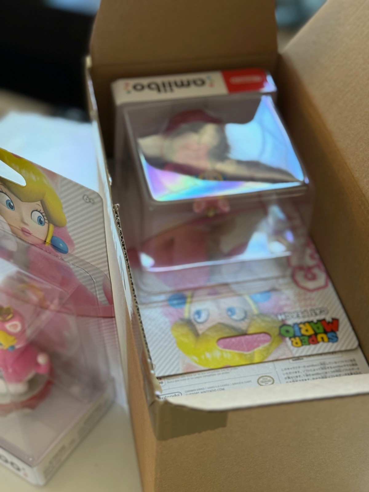 Cat Peach Amiibo Super Mario Series (Nintendo Wii) New Factory Sealed OOP