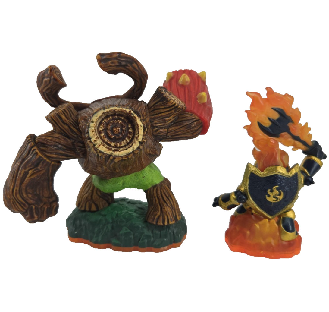 Skylanders Giants Series 2 Figure Lot Of 8 Spyro Drobot Double Trouble