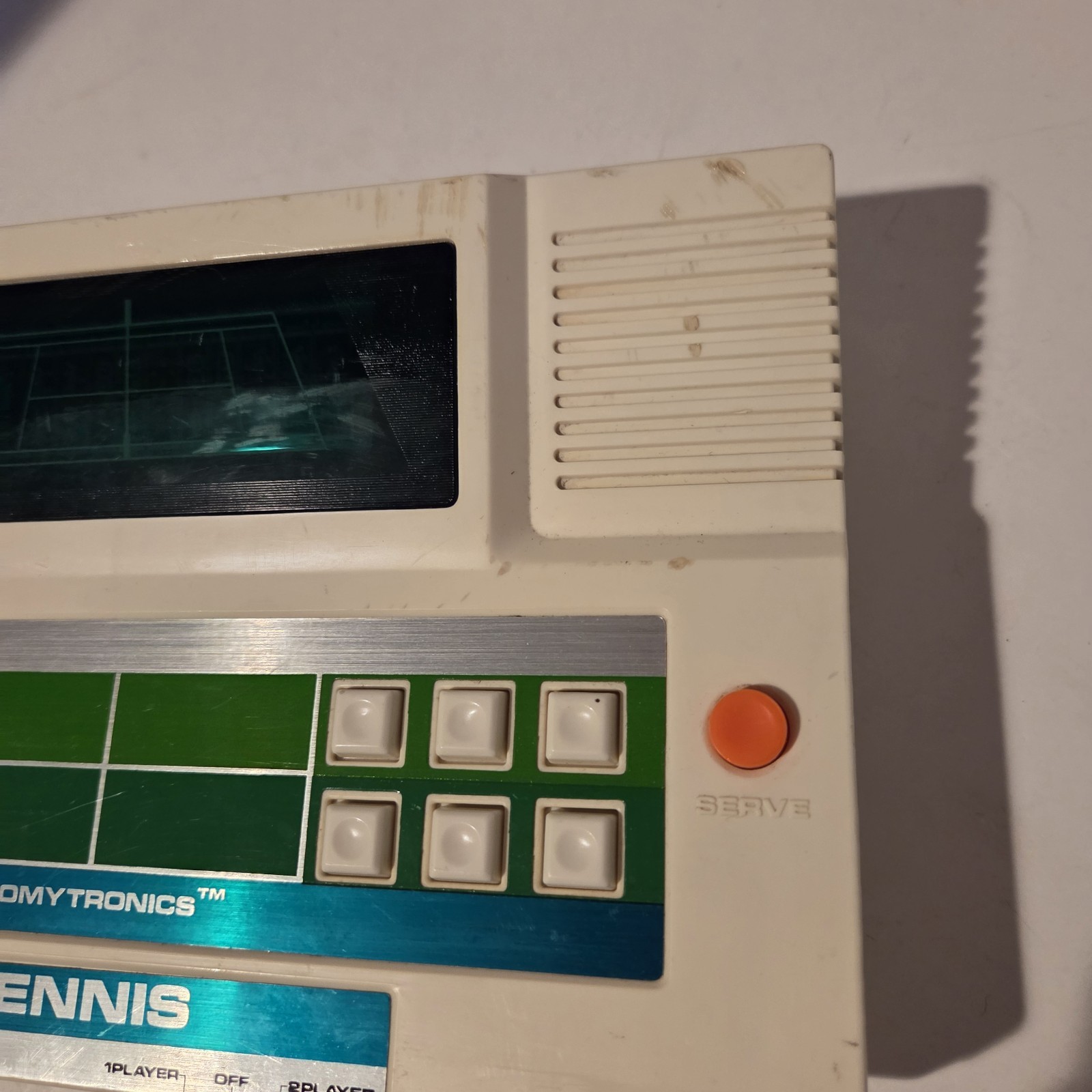 Tennis TomyTronics Game Vintage Handheld 1980 Tomy Tronics Working